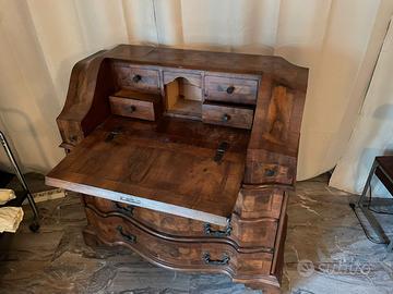Ribaltina in radica di noce – bureau vintage