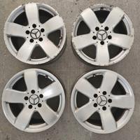 Cerchi lega replica Mercedes 7.00x16 con bulloni