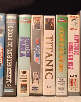 vhs film originali