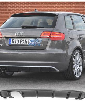 DIFFUSORE AUDI A3 8PA SPORTBACK 08-12 LOOK S3 DOPP
