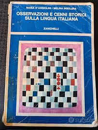 Osservazioni e cenni storici sulla lingua italiana