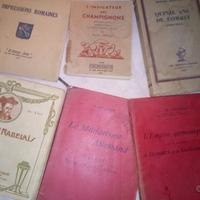 Libri vecchi n francese inizio 900