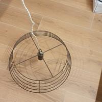 lampadario ottone