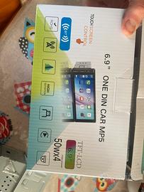 Stereo auto bloutooth touch car play android auto