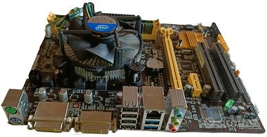 SCHEDA MADRE ASUS H81M2, CPU  G3220, 8 GB RAM DDR3