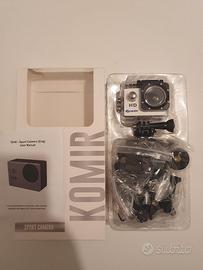 Sport action camera fullHD nuova Komir