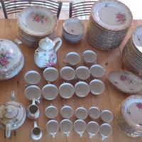 Servizio nozze oro zecchino porcellana di Bavaria