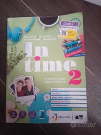 in time 2 con libriccino verbi+CD