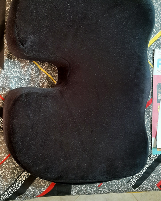 Cuscino ortopedico per sedia in memory foam e gel