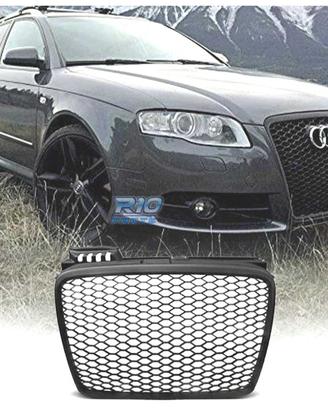 GRIGLIA AUDI A4 B7 04-07 LOOK RS NERO LUCIDO