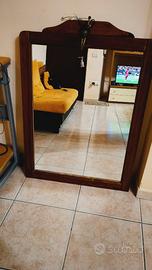 Specchio da bagno con luce 105x80