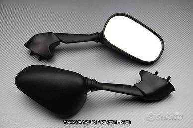 Specchietti adattabili YAMAHA YZF R1 R6 2004 2008