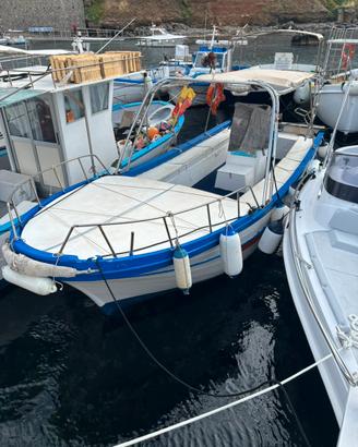 Gozzo in legno 7,5mt