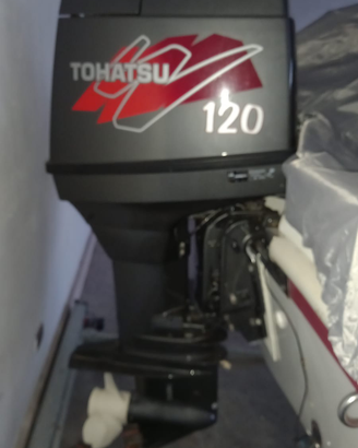 Motoremarino fuoribordo tohatsu 120