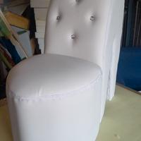 Poltrona pouf tacco scarpa a scelta
