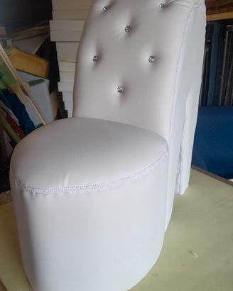 Poltrona pouf tacco scarpa a scelta