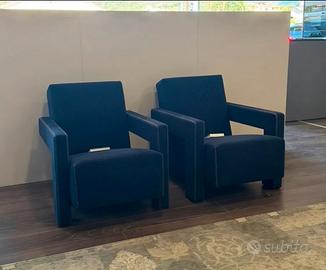 Cassina 2 UTRECHT NUOVE in Lana Lincoln BLU NOTTE