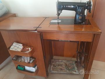 macchina da cucire singer con mobile