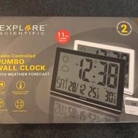 Explore Scientific RDC8001 Orologio x Parete Jumbo