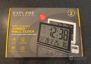 Explore Scientific RDC8001 Orologio x Parete Jumbo