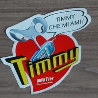 adesivo timmy che mi ami 13 x 15 cm (telefonia Tim