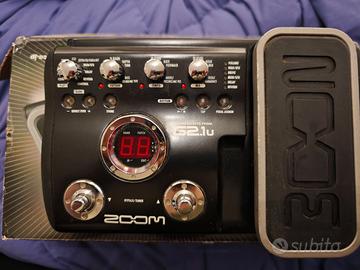 Pedaliera per chitarra Zoom G2.1u