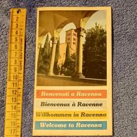 Mappa Cartina Map Benvenuti a Ravenna Vintage