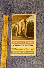 Mappa Cartina Map Benvenuti a Ravenna Vintage