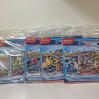 Pokemon Blister 3 bustine gedis tempesta argentata