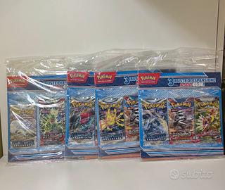 Pokemon Blister 3 bustine gedis tempesta argentata