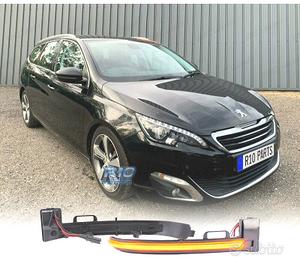 FRECCIE PEUGEOT 308 13- SPECCHIO LED DINAMICI FUMÉ