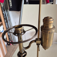 Lampada ottone antica