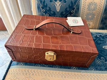 Portagioie in vera pelle GP