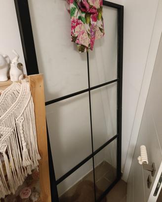 Porta vetro e alluminio senzA telaio