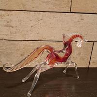 cavallo vetro soffiato veneziano