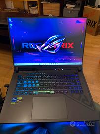 asus rog strix g16 rtx 4080 i7 notebook gaming