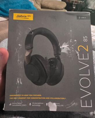 cuffie jabra evolve2 85 