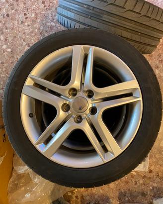 Cerchi 17 Seat/Volkswagen/Audi Gomme 225/45 R17 91