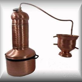 Alambicco a serpentina,3 lt. colonna distillatore.