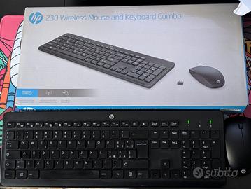 HP 230 Combo Tastiera e Mouse Wireless