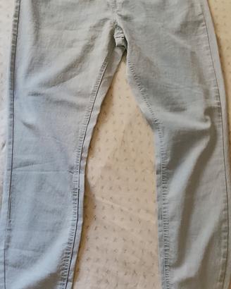 Jeggins donna " Janina" chiari tg 50 in cotone e e
