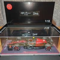 ALFA ROMEO C43 F1 GP OLANDA 2023 G. ZHOU 1:18 NZG