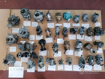 Carburatori Weber bronzo e Zenith revisionati