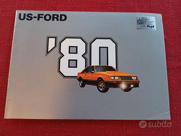 Depliant  auto americane anni 1968-1980 originali