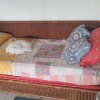 Letto singolo con secondo letto estraibile