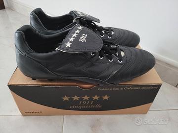 SCARPE CALCIO IN VERA PELLE