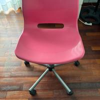 Sedia da scrivania per pc con rotelle