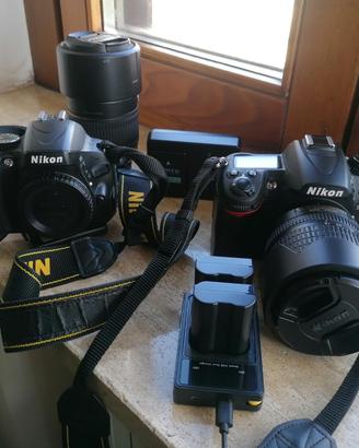 fotocamera, solo corpo Nikon 5100.con caricabatter