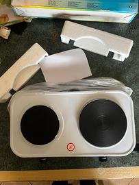 Fornello elettrico 2 fuochi