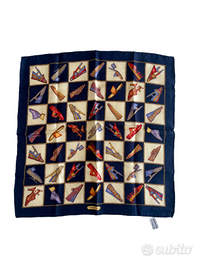 Piccolo foulard in seta Salvatore Ferragamo vintag